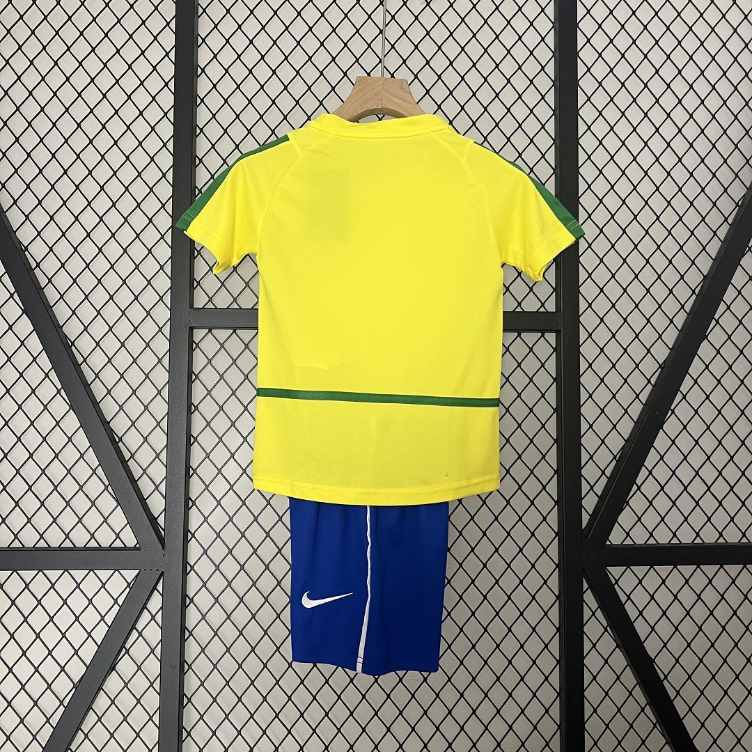 Brazil 2002 Home Retro — Kids Kit