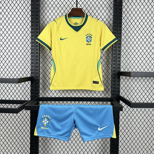 Brazil 2026/27 Home — Kids Kit