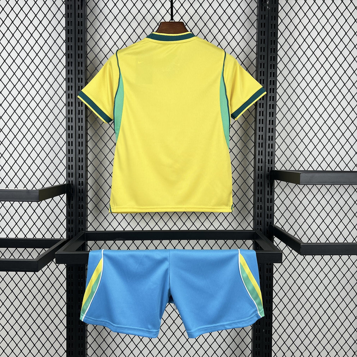 Brazil 2026/27 Home — Kids Kit