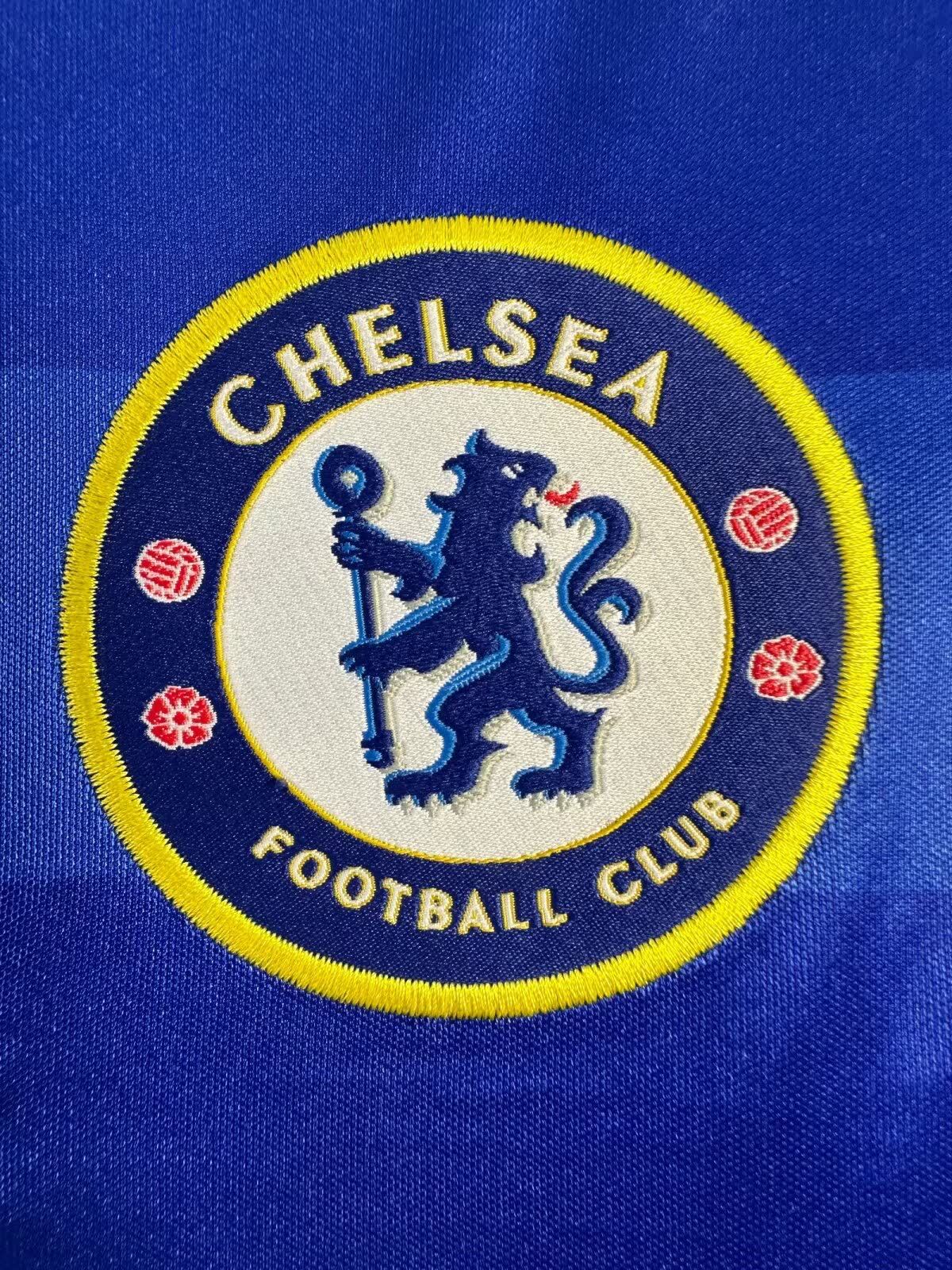 Chelsea 2011/12 Home Retro Long Sleeve (Champions League Final) — Fan Version
