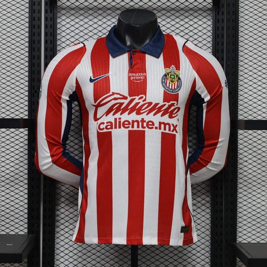 Chivas 2026/27 Home Long Sleeve — Player Version
