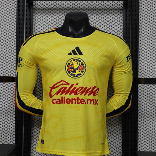 Club América 2026/27 Home Long Sleeve — Player Version