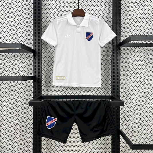 Colo-Colo 2025/26 100th Anniversary White Special Edition — Kids Kit