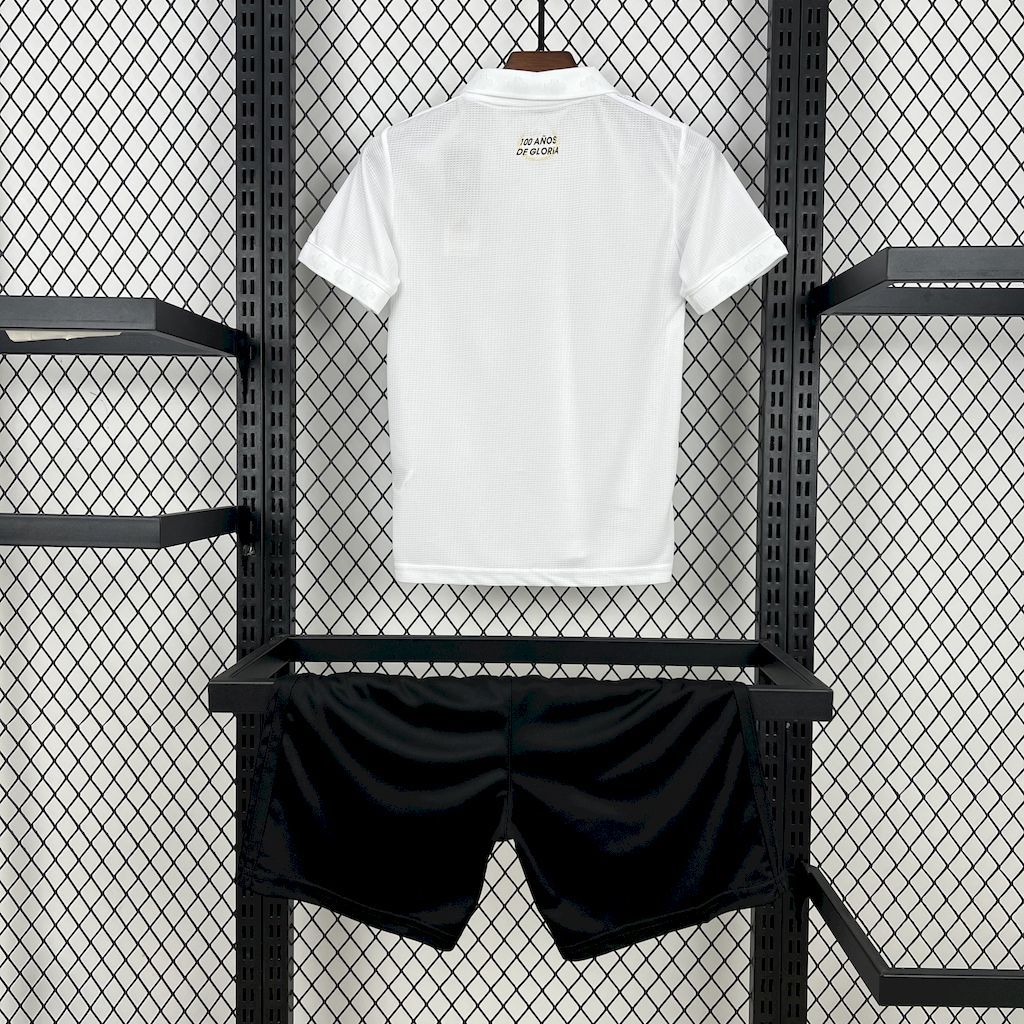 Colo-Colo 2025/26 100th Anniversary White Special Edition — Kids Kit