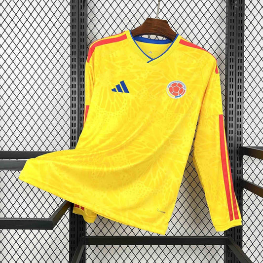 Colombia 2026/27 Home Long Sleeve — Fan Version