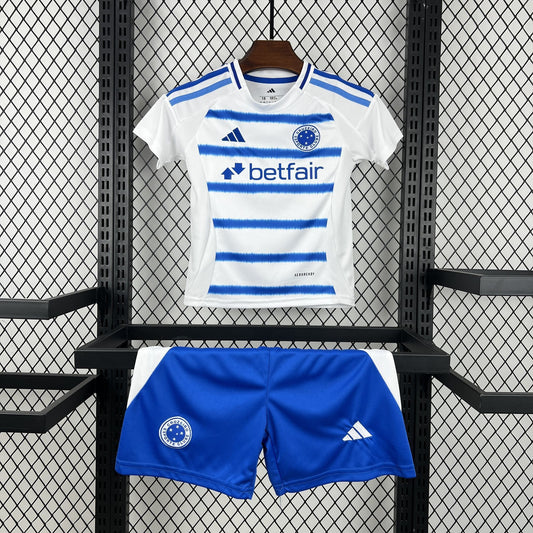 Cruzeiro 2026-27 Away Kids — Fan Version