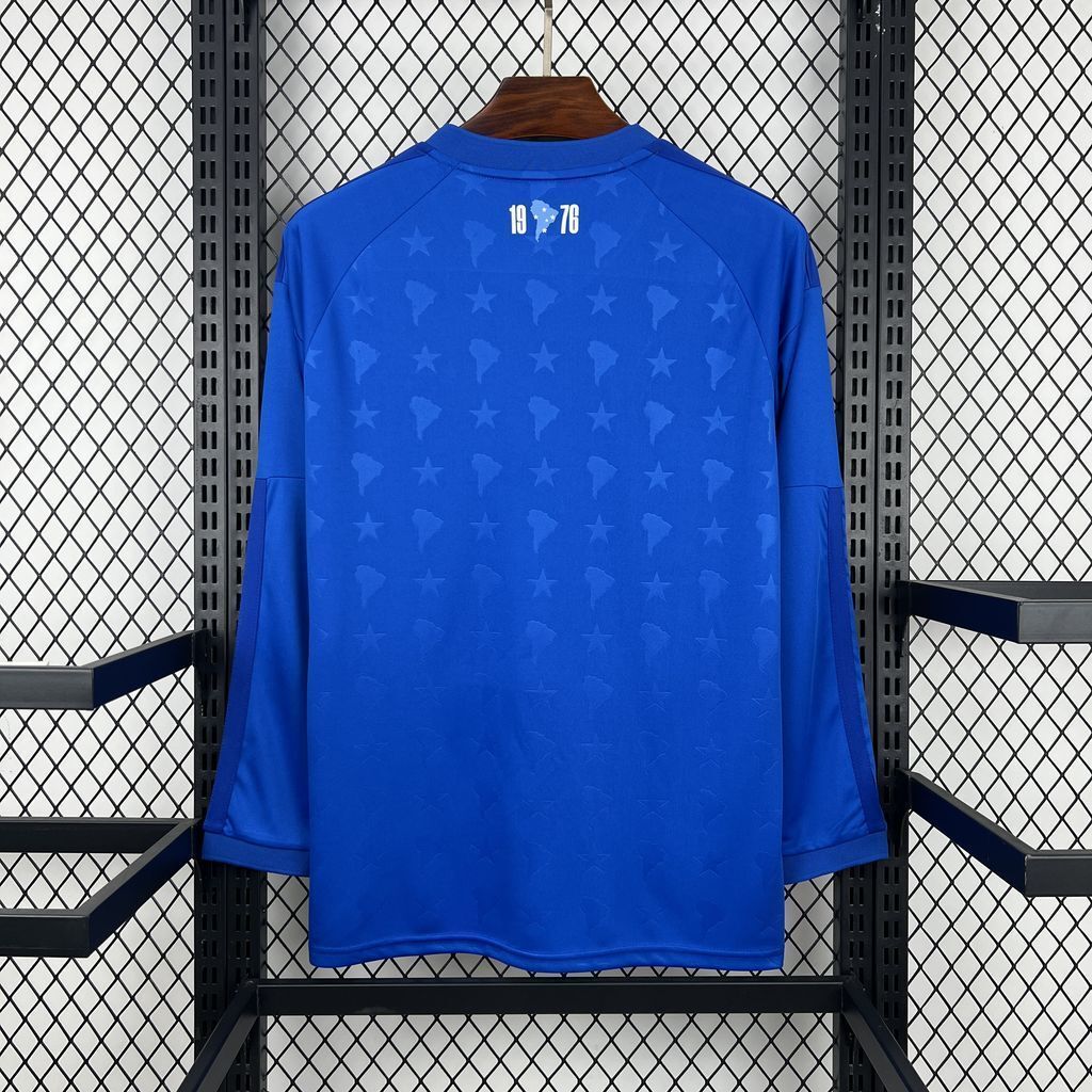 Cruzeiro 2026-27 Home Long Sleeve — Fan Version