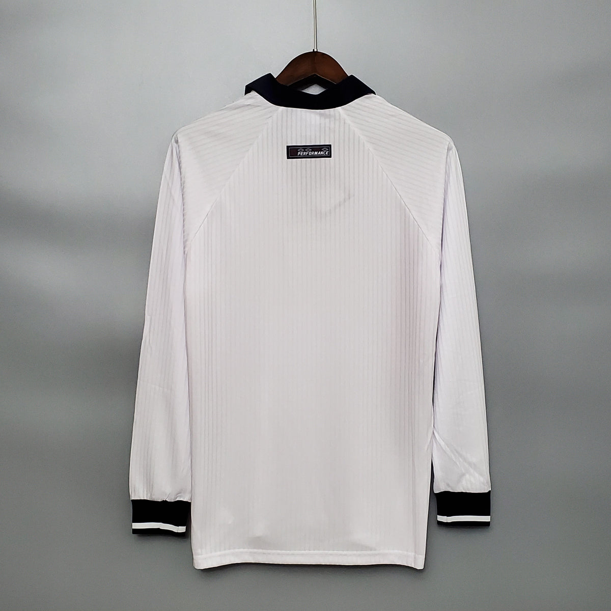 England 1998 Home Retro Long Sleeve — Fan Version