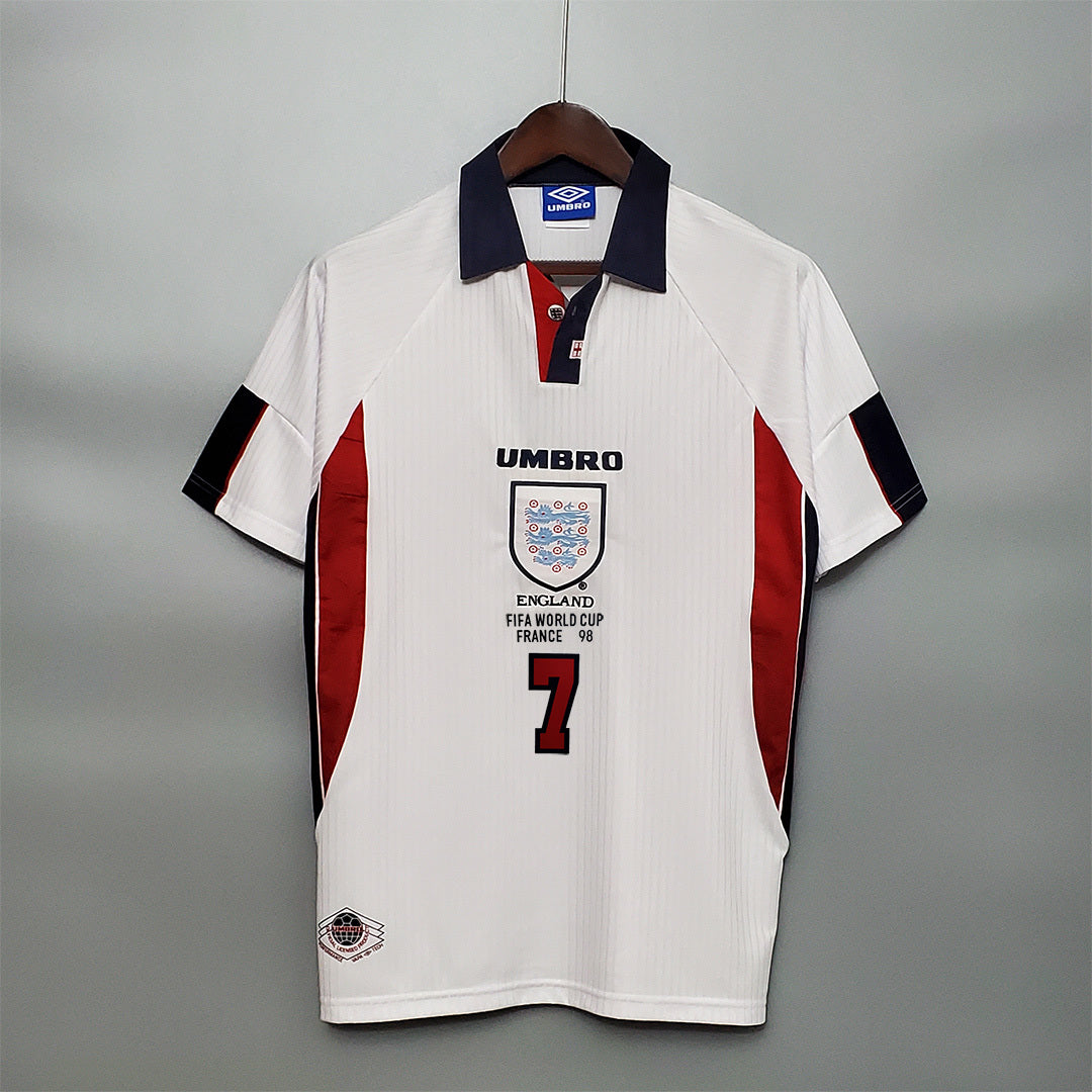 England 1998 Home Retro — Fan Version