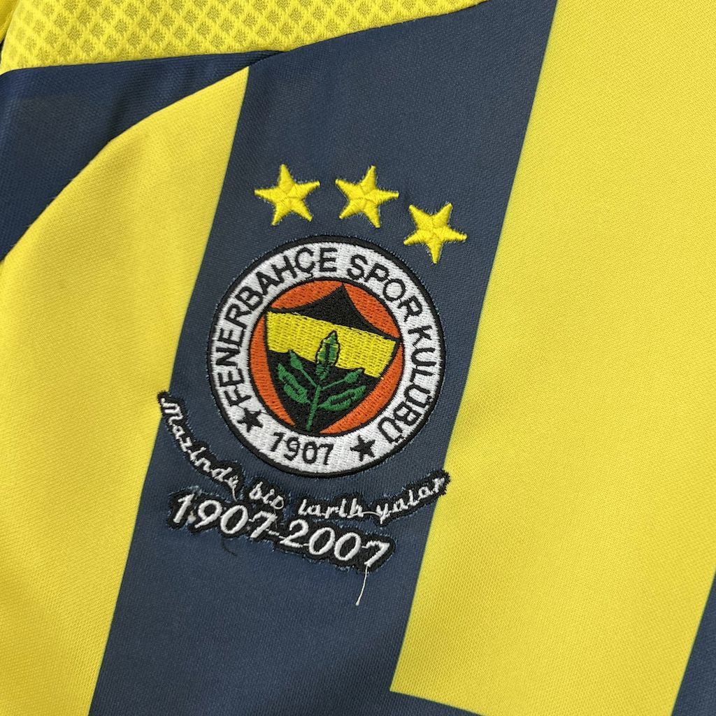Fenerbahçe Retro 07/08 Home — Fan Version