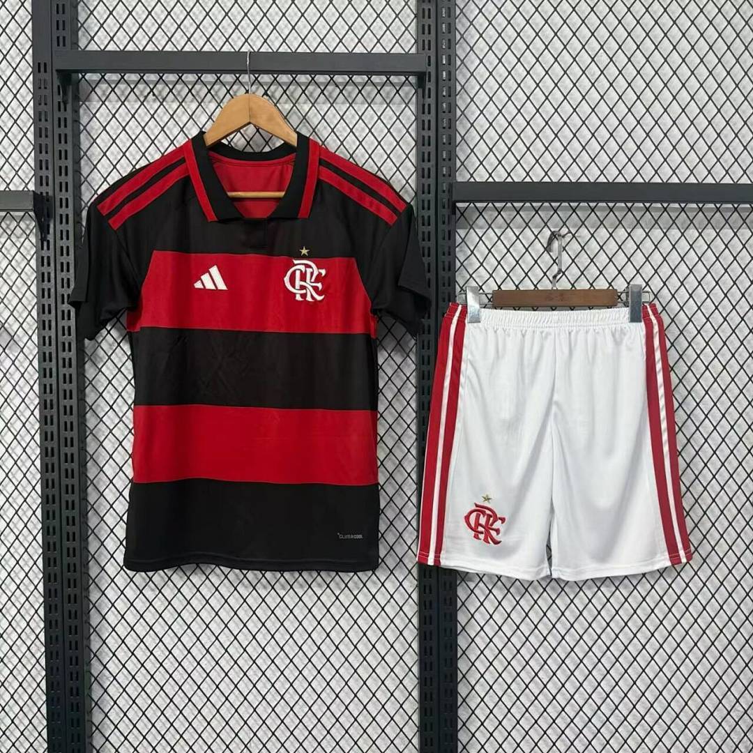 Flamengo 2026-27 Home Kids — Fan Version
