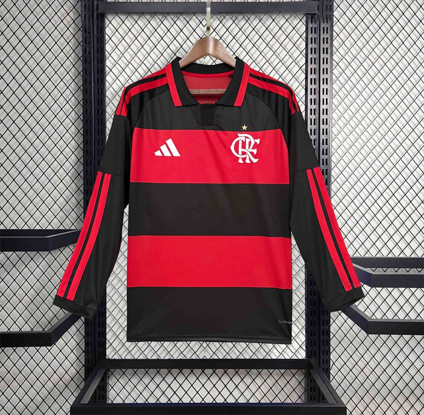 Flamengo 2026-27 Home Long Sleeve — Fan Version