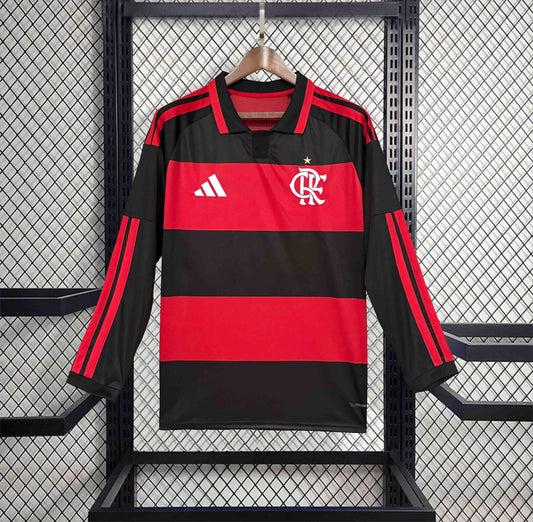 Flamengo 2026-27 Home Long Sleeve — Fan Version