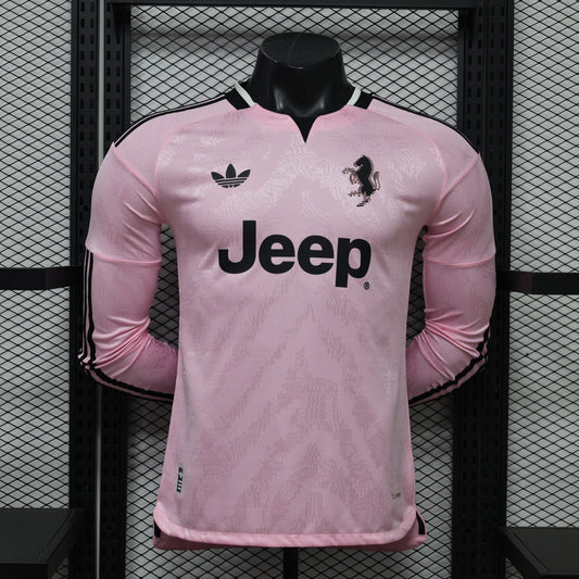 Juventus 2026/27 Away Long Sleeve (Pink) — Player Version
