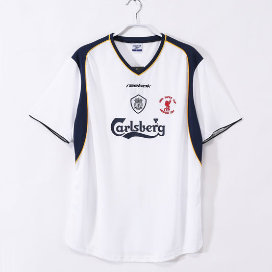 Liverpool 2001/02 Away Retro Shirt - Fan Version