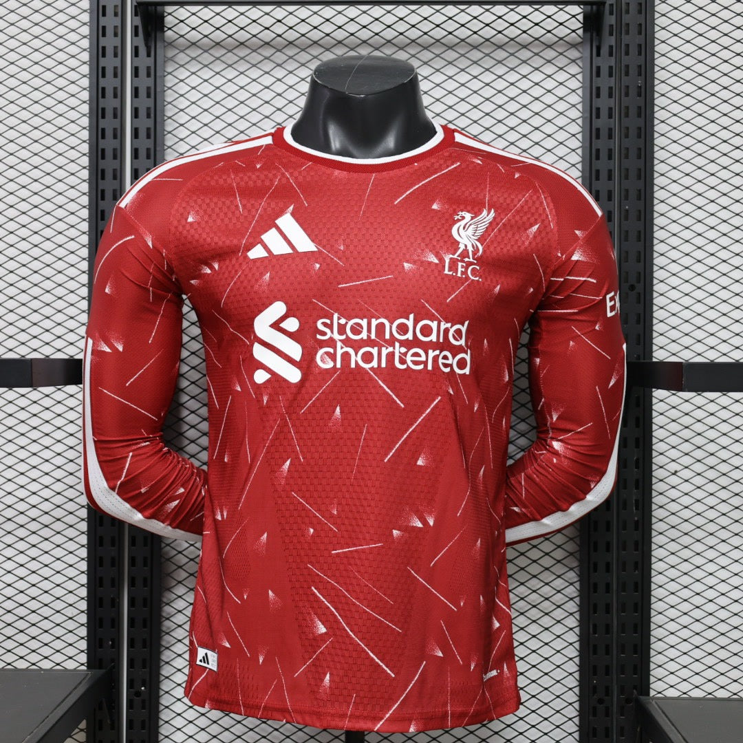 Liverpool 2026/27 Home Long Sleeve — Fan Version