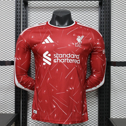 Liverpool 2026/27 Home Long Sleeve — Fan Version