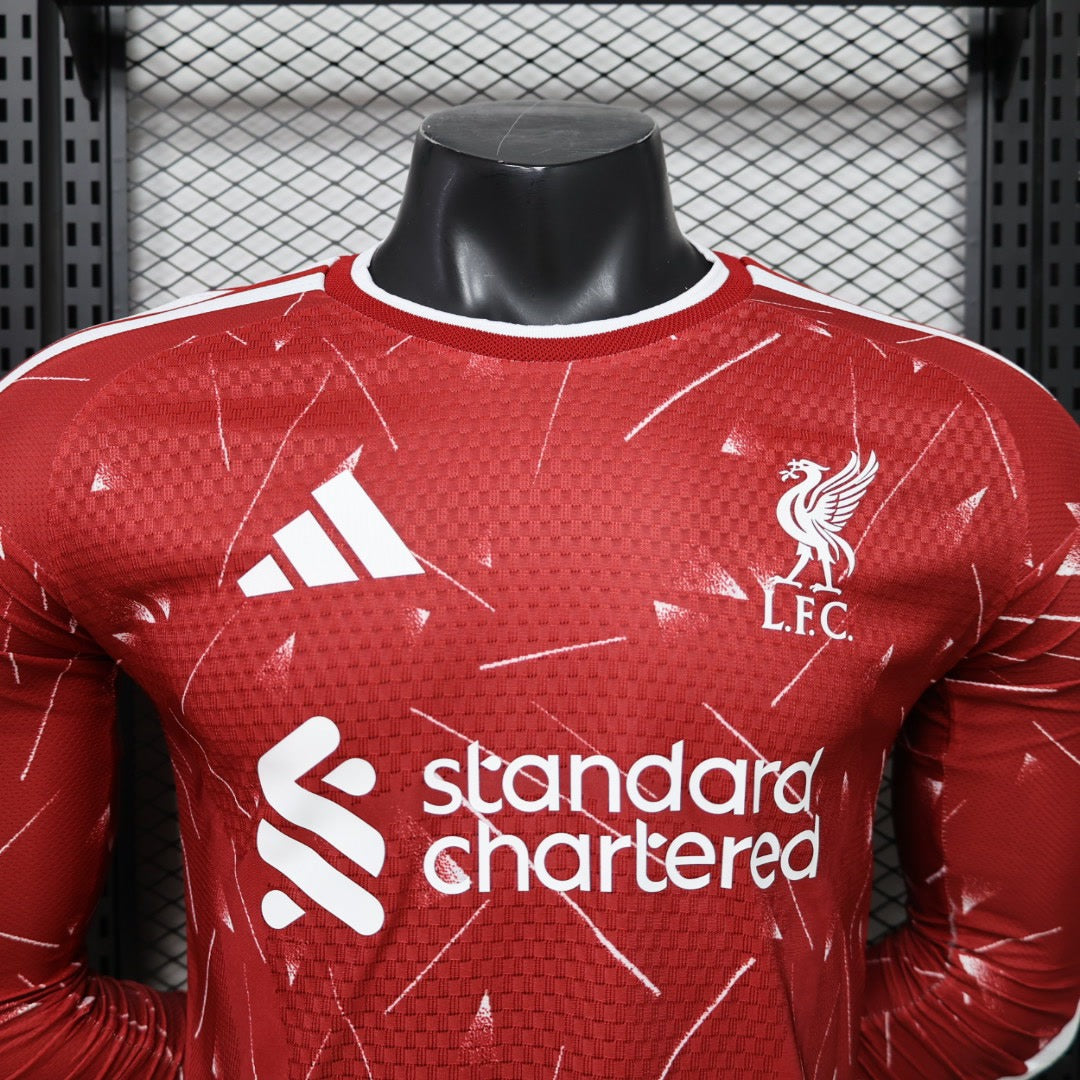 Liverpool 2026/27 Home Long Sleeve — Fan Version