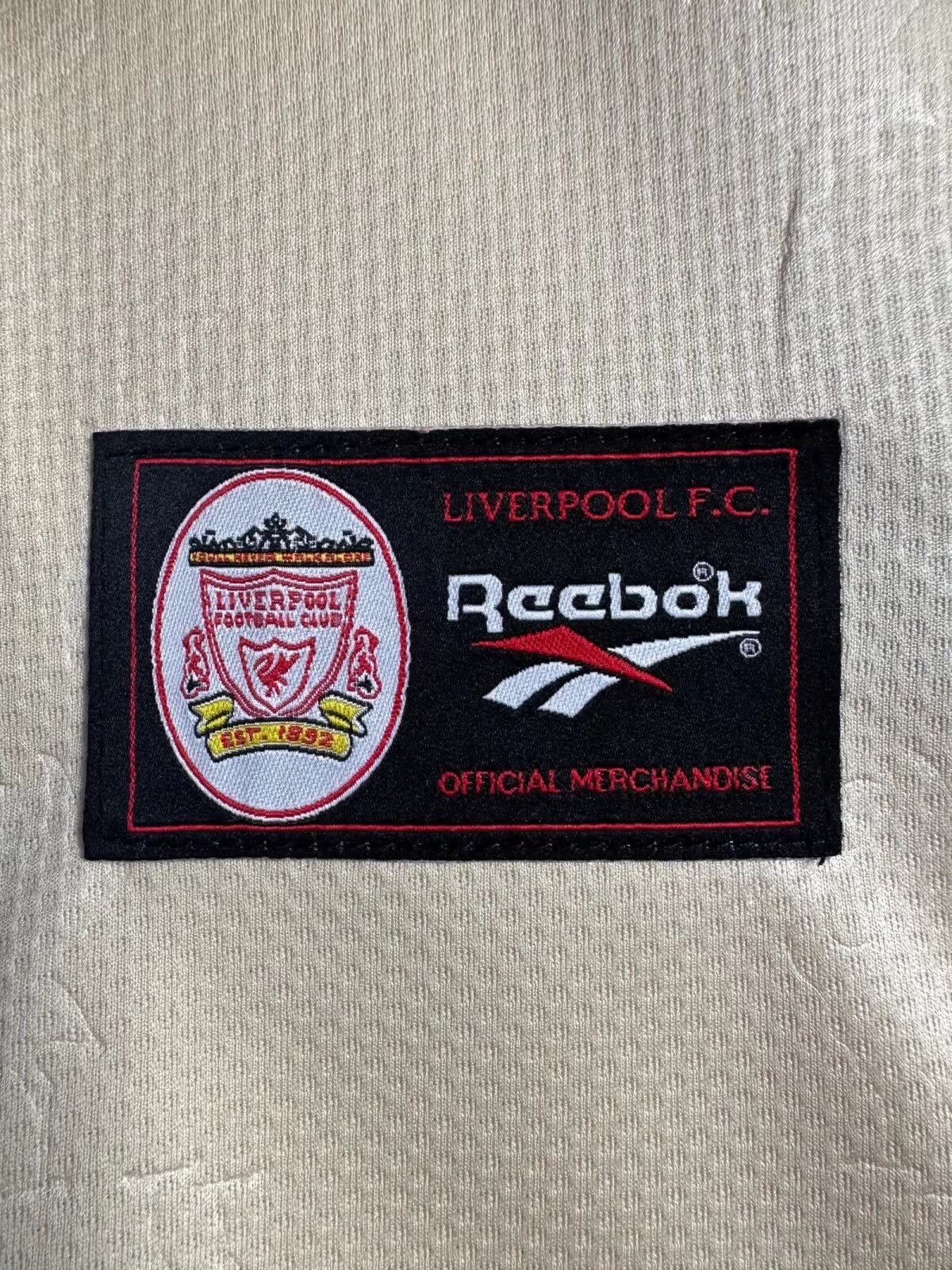 Liverpool 1996/97 Away Retro Shirt (Ecru) - Fan Version (Alt)