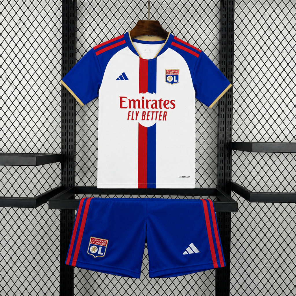 Olympique Lyonnais 2026/27 Home — Kids Kit