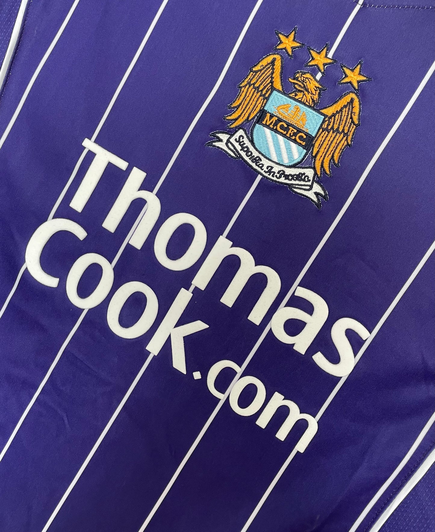 Manchester City 2007/08 Away Retro Shirt - Fan Version