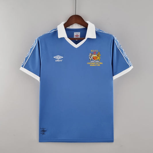 Manchester City 1981/82 Home Retro Shirt - Fan Version