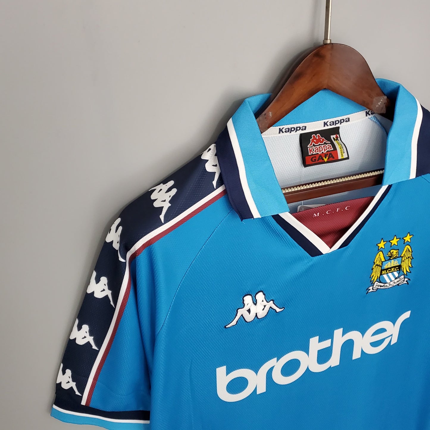 Manchester City 1997-99 Home Retro Shirt - Fan Version