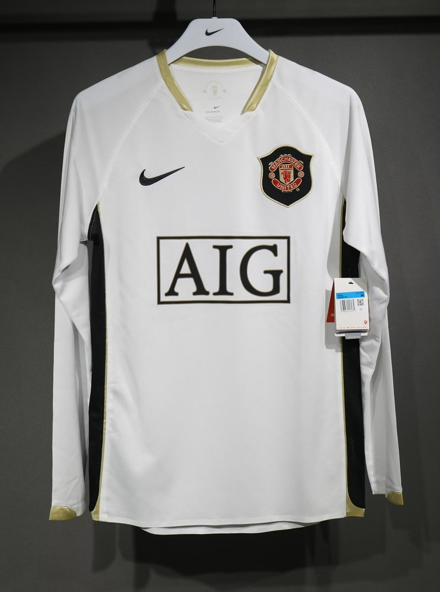 Manchester United 2006/07 Retro Away Long Sleeve — Fan Version