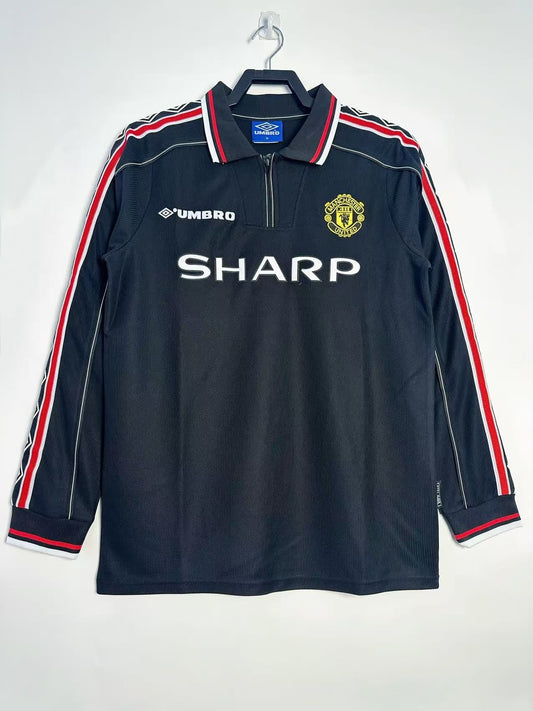 Manchester United 1998 Retro Away Long Sleeve — Fan Version