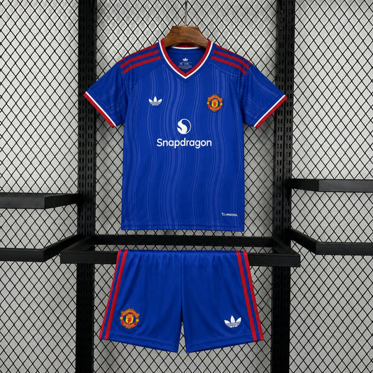 Manchester United 2026/27 Away — Kids Kit