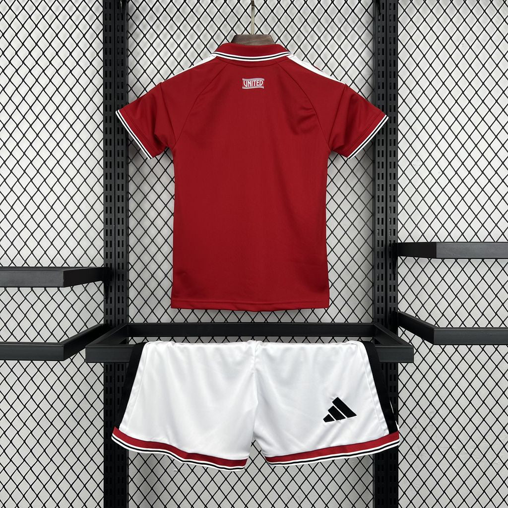 Manchester United 2026/27 Home — Kids Kit