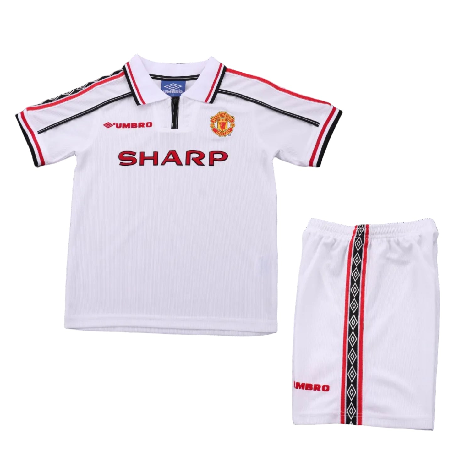 Manchester United 1998/99 Retro Away — Kids Kit