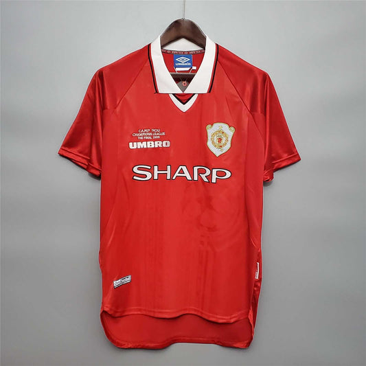 Manchester United Retro 99/00 Home Kit (1999 Champions League Final Edition)