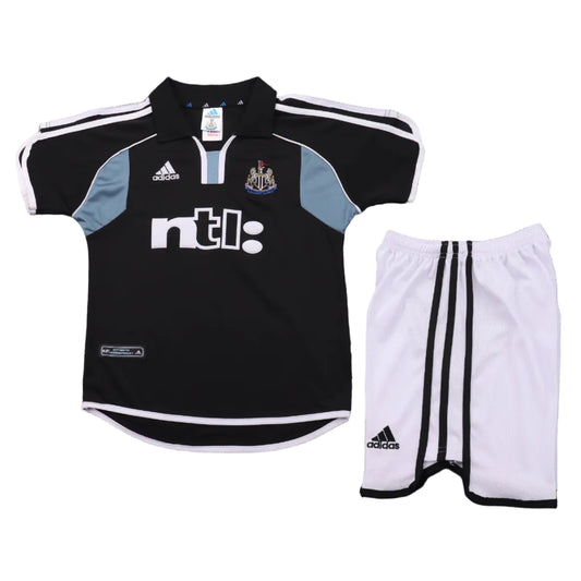 Newcastle United 2000/01 Away Retro Shirt - Kids Fan Version