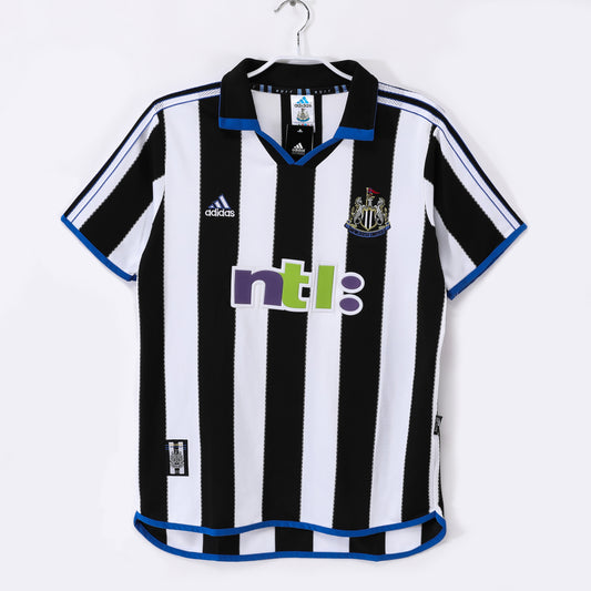 Newcastle United 2000/01 Home Retro Shirt - Fan Version