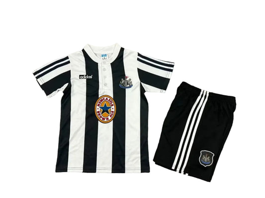Newcastle United 1995-97 Home Retro Shirt - Kids Fan Version
