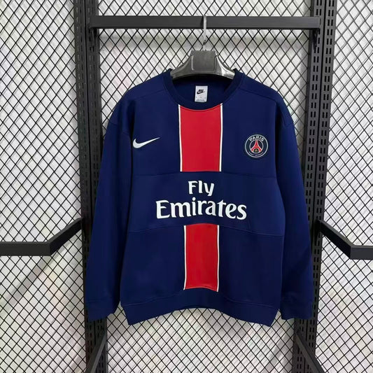 Paris Saint-Germain 2025/26 Hoodie (Blue) — Fan Version