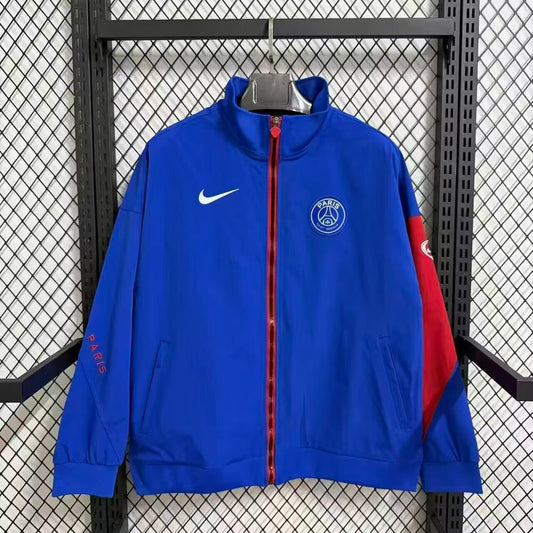 Paris Saint-Germain 2025/26 Windbreaker (Blue) — Fan Version