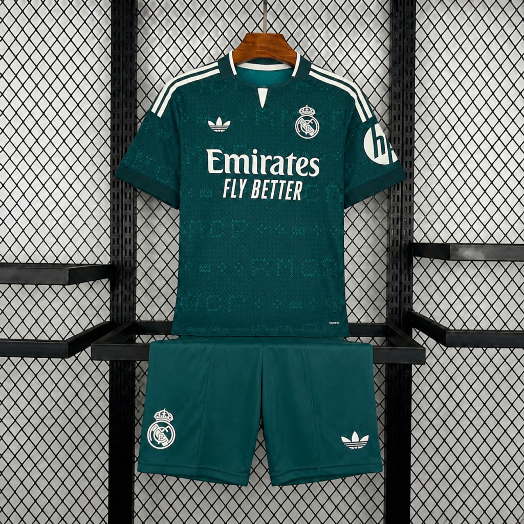 Real Madrid 26/27 Away Kids Kit - frente