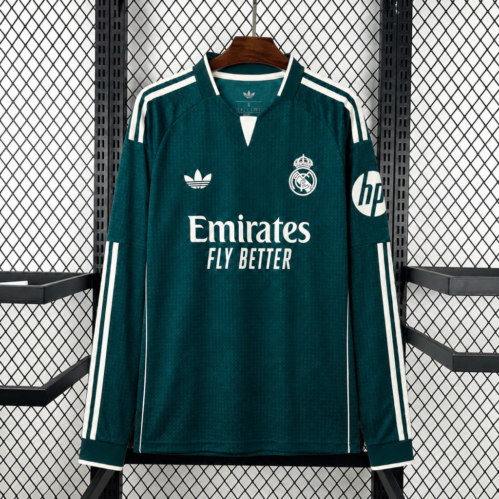 Real Madrid 26/27 Away Long Sleeve Fan Version - frente