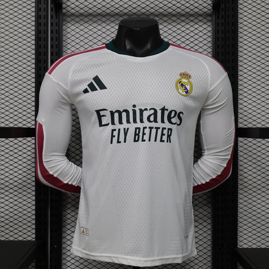 Real Madrid 26/27 Home Long Sleeve Player Version - frente