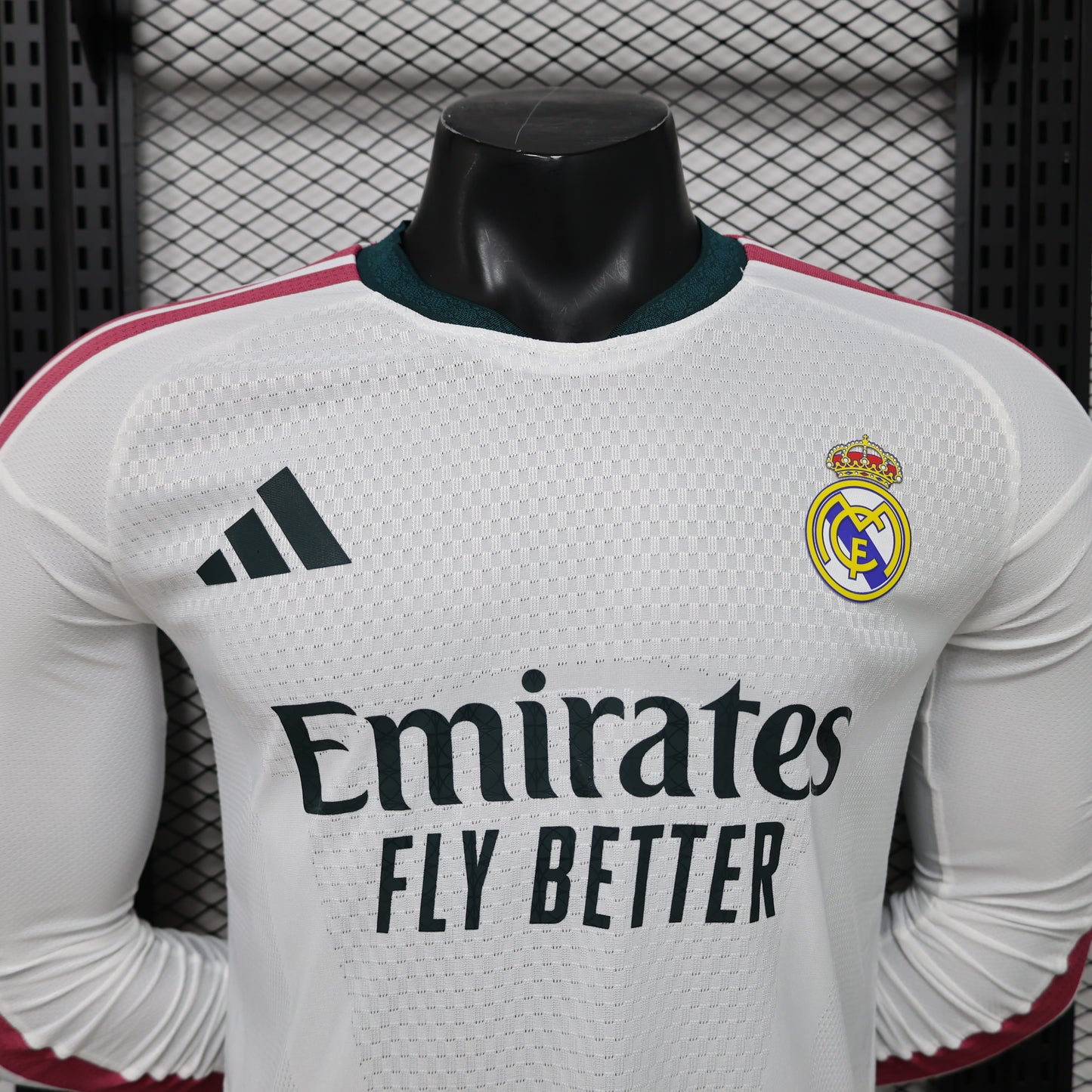 Real Madrid 26/27 Home Long Sleeve Player Version - detalhe