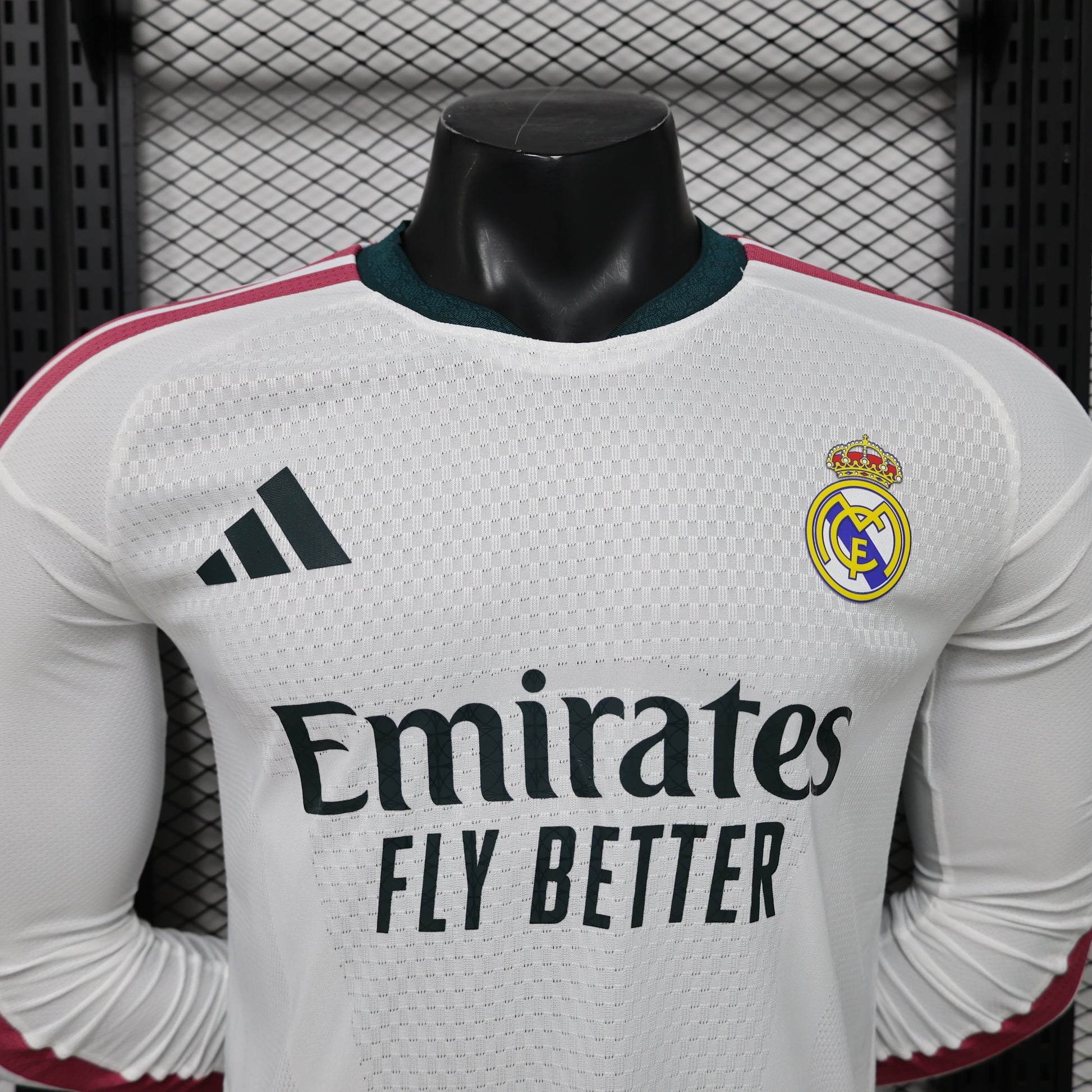 Real Madrid 26/27 Home Long Sleeve Player Version - detalhe