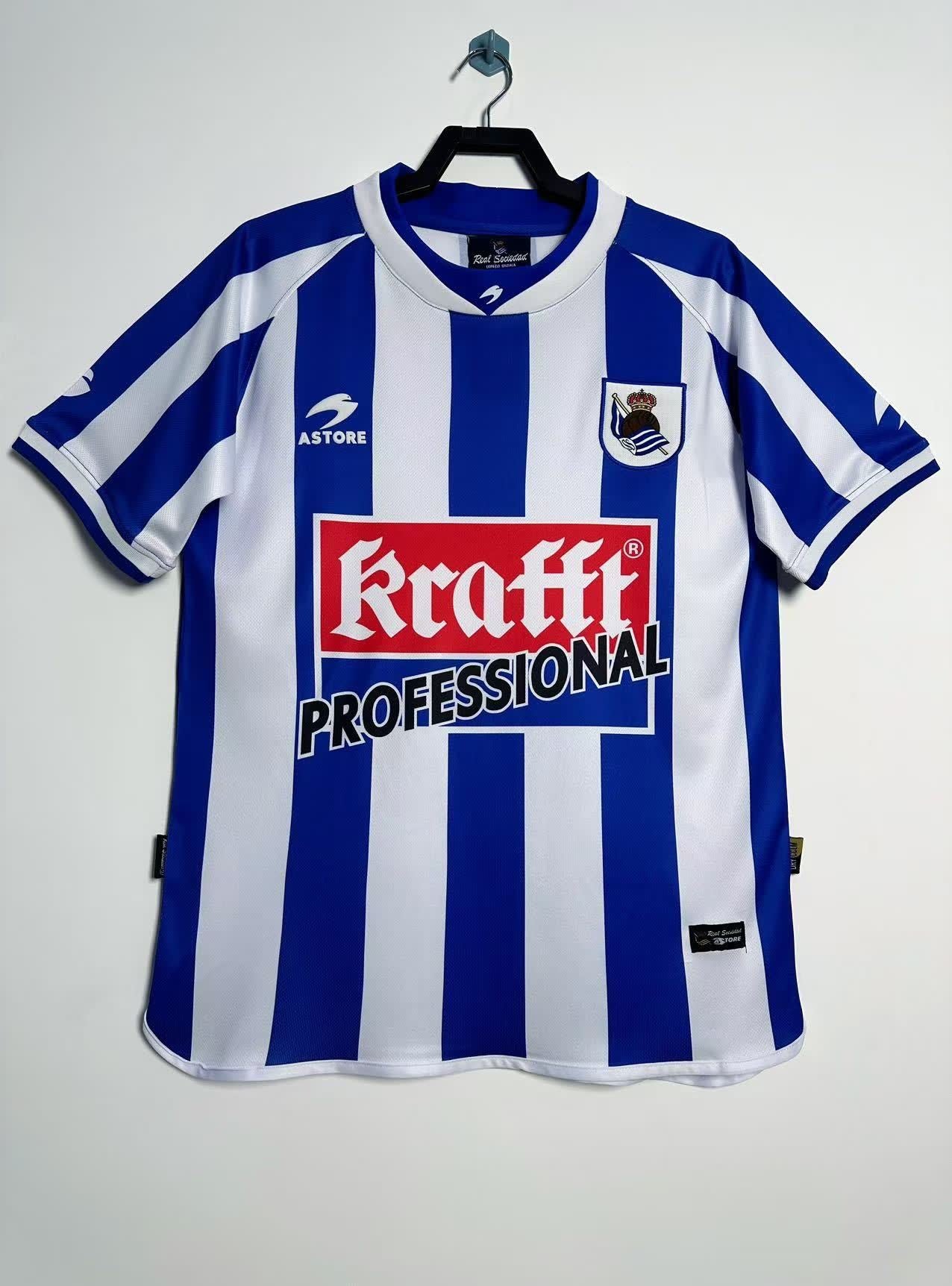 Real Sociedad 2002/03 Retro Home — Fan Version