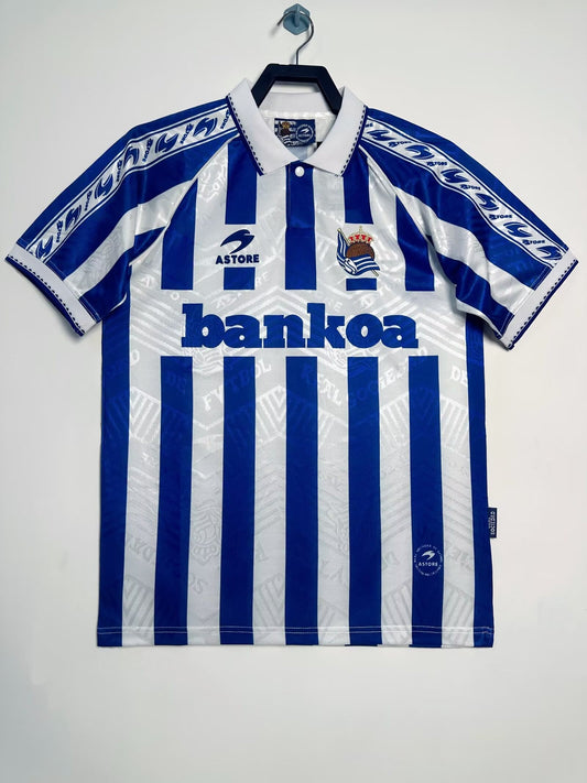 Real Sociedad 1994/95 Retro Home — Fan Version