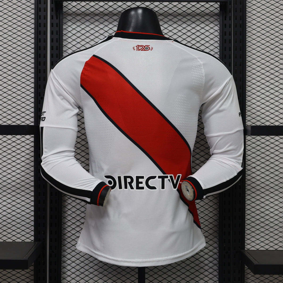 River Plate 2026/27 Home Long Sleeve — Player Version