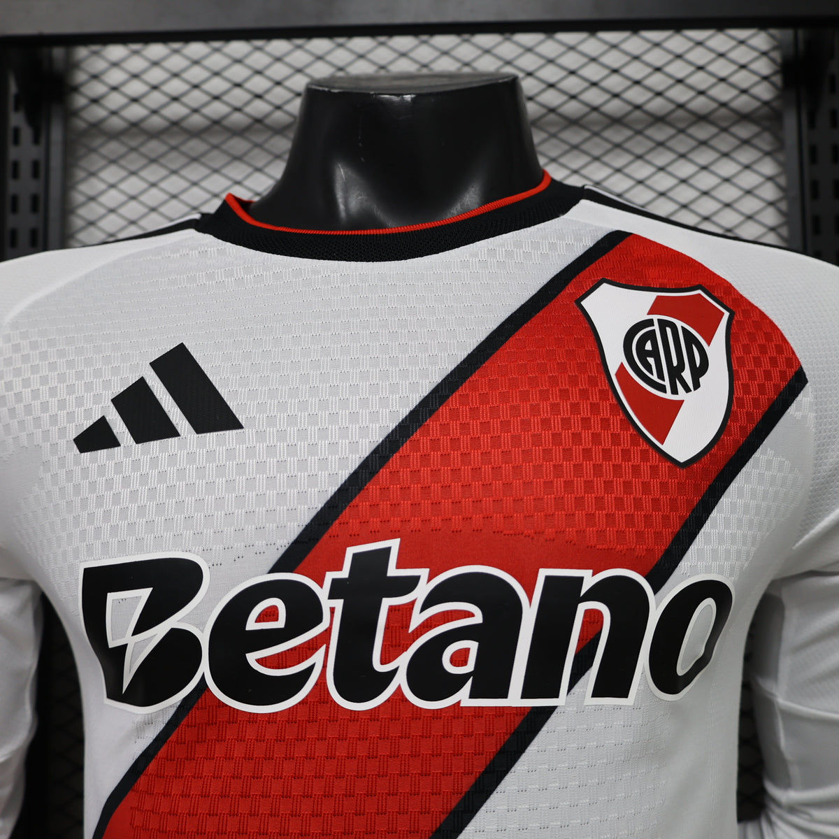 River Plate 2026/27 Home Long Sleeve — Player Version
