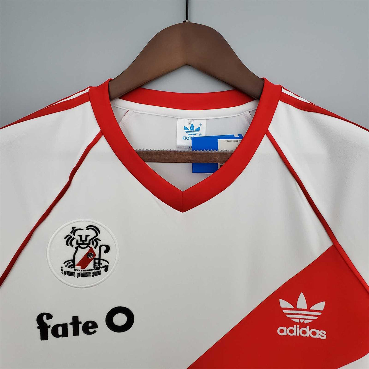 River Plate 1986/87 Home Retro — Fan Version