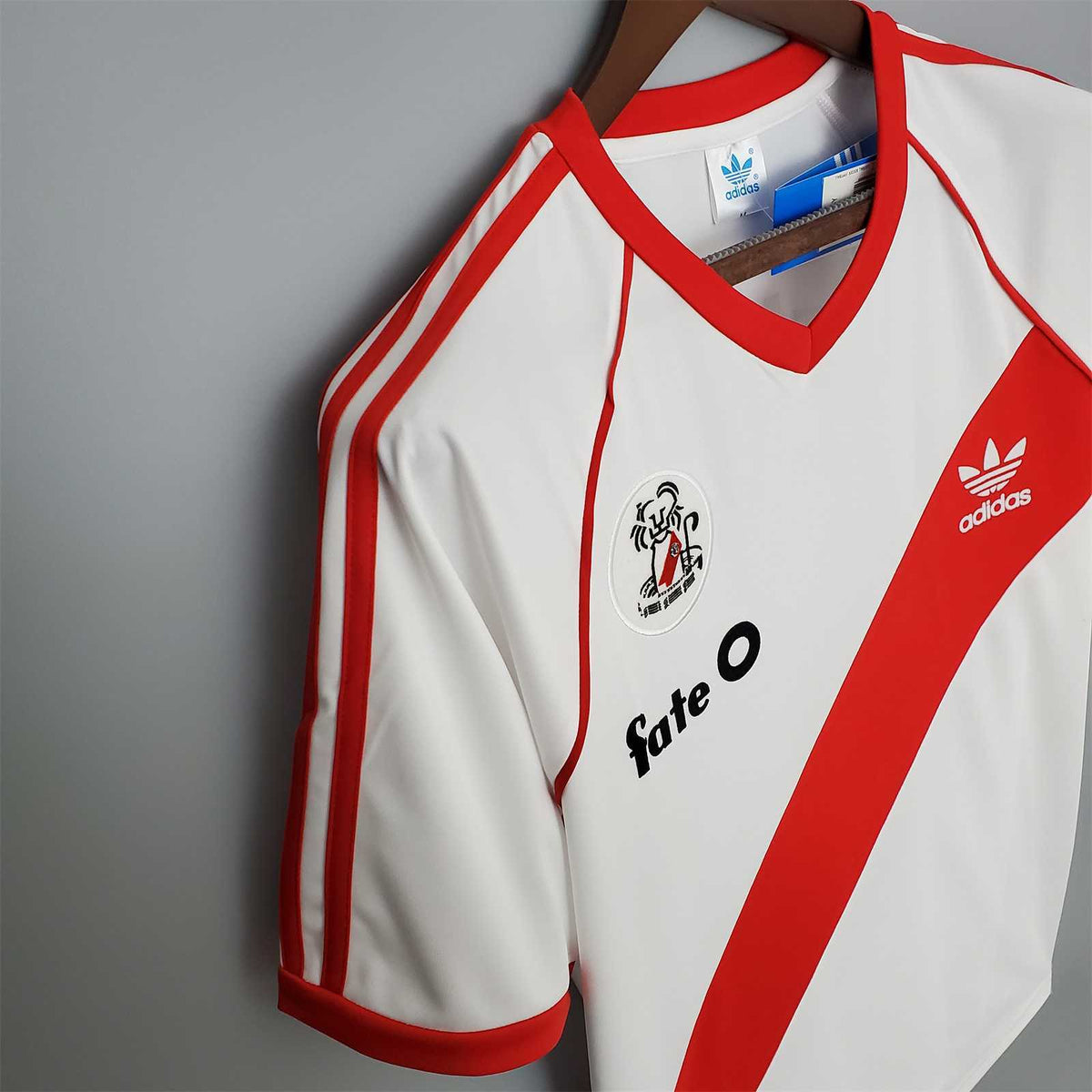River Plate 1986/87 Home Retro — Fan Version