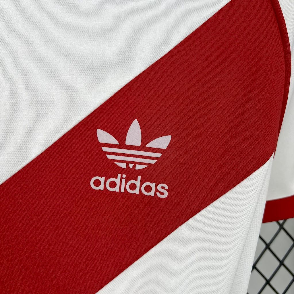 River Plate 1986/87 Home Retro — Fan Version